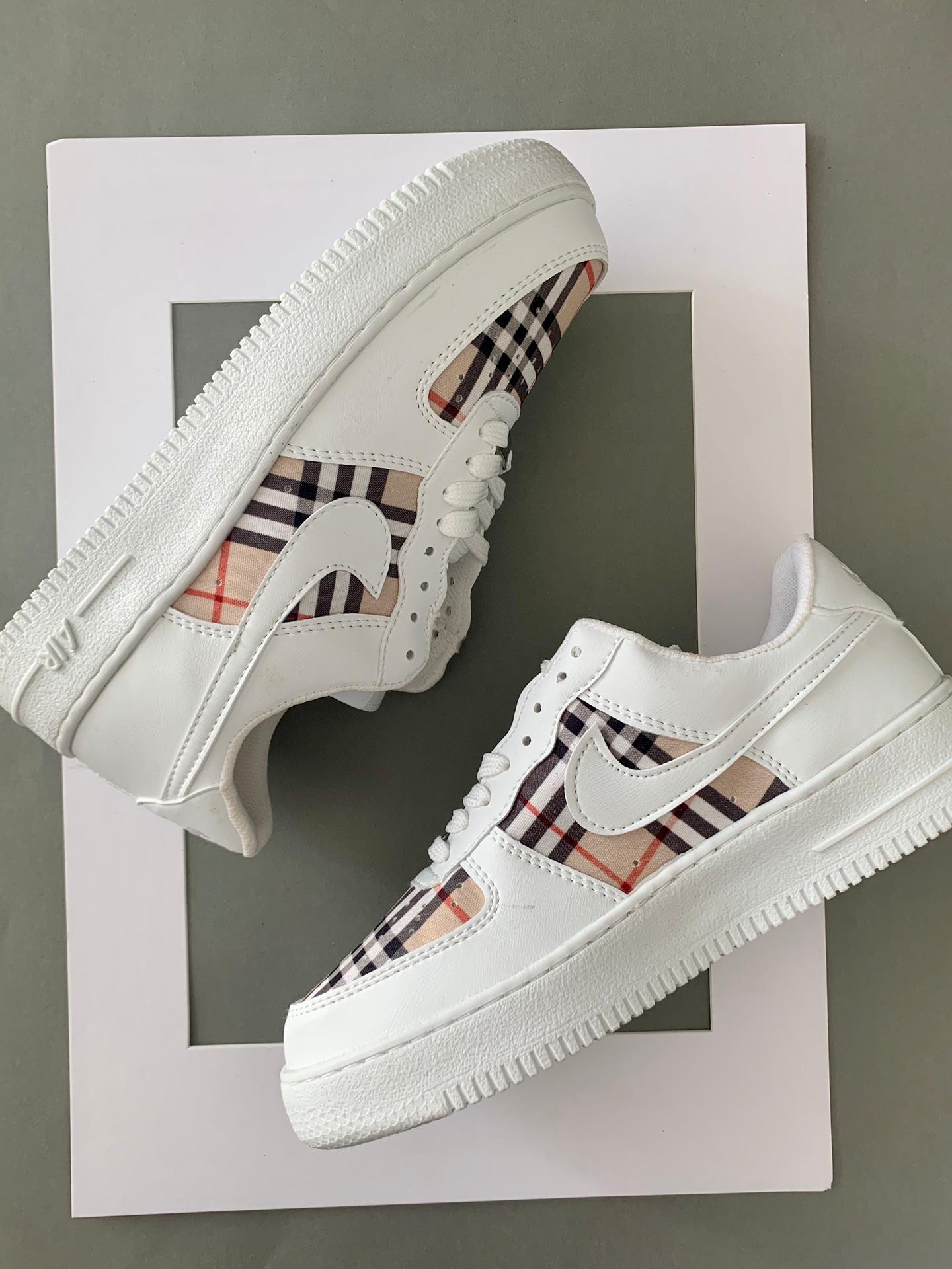 Air force 1 x burberry best sale