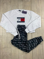 Conjunto Chándal Tommy Hilfiger en Blanco