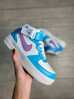 Nike Air force bota purple/blue