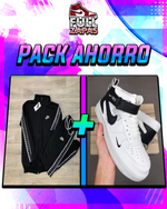 PACK   - Conjunto de Nike + Air Force bota Blancas y negras